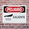 Signmission 10 in Height, 14 in Width, Plastic, Rectangle, Spanish OS-2PACK-DS-P-1014-LS-1357 - alternate 6